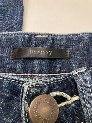 MOUSSY/マウジー/デニムパンツ/パンツ/ネイビー/24