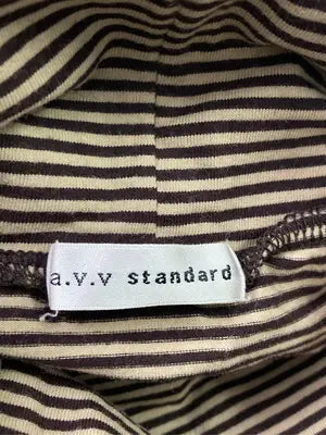 a.v.v standard/アーヴェヴェスタンダード/Tシャツ/カットソー/トップス/ブラウン/40