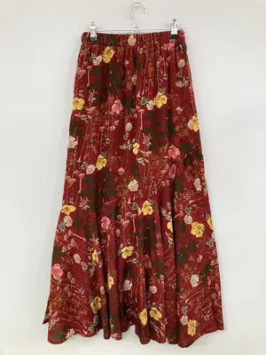 CECIL McBEE/セシルマクビー/ロングスカート/スカート/レッド/F