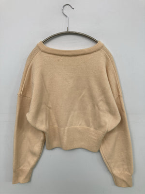 by muni:r/バイムニール/ニット/セーター/トップス/オレンジ/F