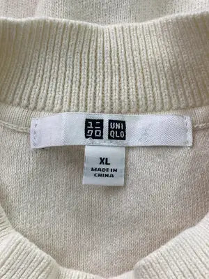 UNIQLO/ユニクロ/ニット/セーター/トップス/アイボリー/XL