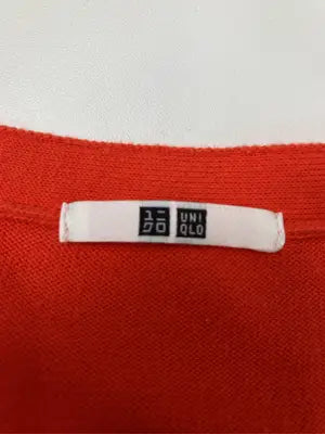 UNIQLO/ユニクロ/カーディガン/ボレロ/トップス/レッド/M