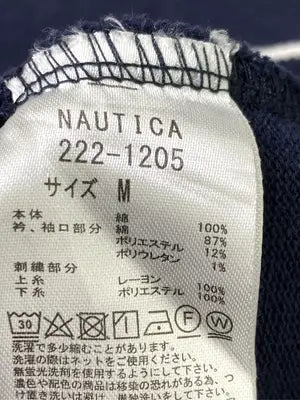 NAUTICA/ノーティカ/ポロシャツ/トップス/ネイビー/M