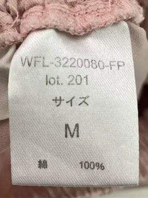 feepur/フィープル/その他パンツ/パンツ/ピンク/M