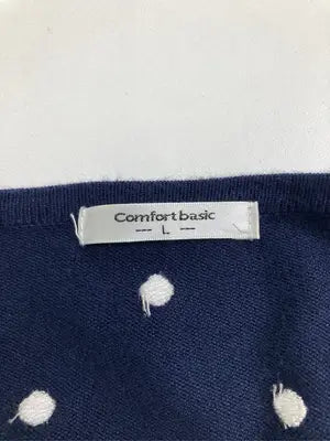 Comfort basic/コンフォートベーシック/カーディガン/ボレロ/トップス/ブラック/L
