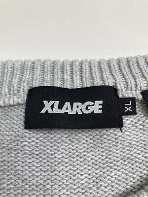 XLARGE/エクストララージ/ニット/セーター/トップス/グレー/XL