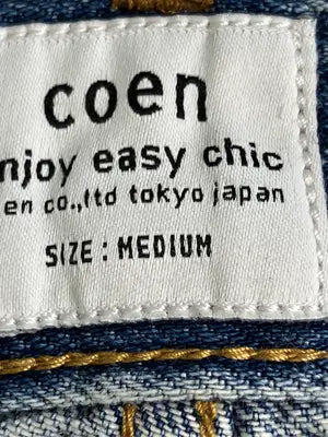 coen/コーエン/デニムパンツ/パンツ/ブルー/MEDIUM