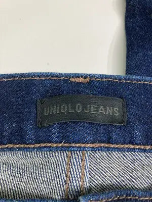 UNIQLO/ユニクロ/デニムパンツ/パンツ/ネイビー/24(62cm)