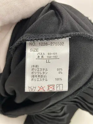 pleuvoir/Tシャツ/カットソー/トップス/ブラック/LL