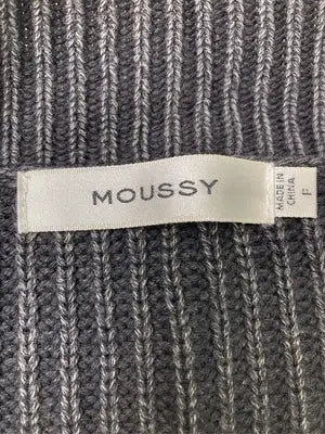 MOUSSY/マウジー/カーディガン/ボレロ/トップス/グレー/F