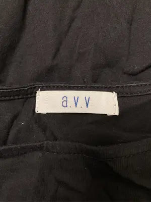 a.v.v/アーヴェヴェ/Tシャツ/カットソー/トップス/ブラック/M
