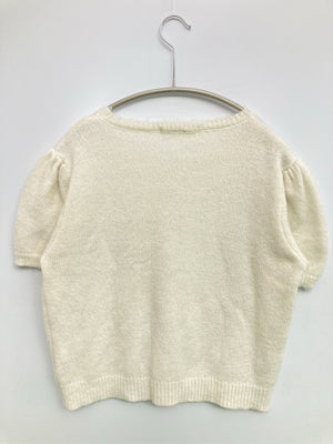 BURLESQUE/バーレスク/ニット/セーター/トップス/ホワイト/M