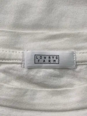 LOWRYS FARM/ローリーズファーム/Tシャツ/カットソー/トップス/アイボリー/F