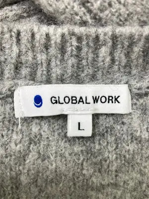 GLOBAL WORK/グローバルワーク/ニット/セーター/トップス/グレー/L