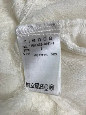 rienda/リエンダ/ワンピース/ワンピース/ドレス/ホワイト/S