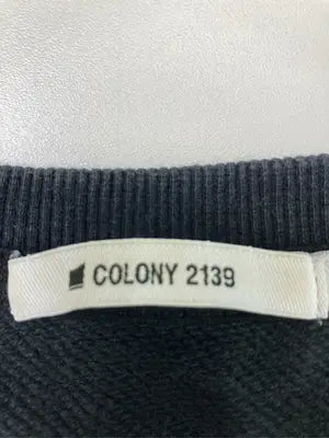 COLONY 2139/コロニートゥーワンスリーナイン/スウェット/トップス/ブラック/M