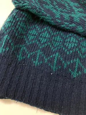 ニット/セーター/トップス/グリーン