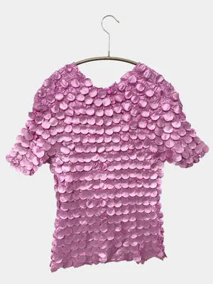 LENE/Tシャツ/カットソー/トップス/ピンク