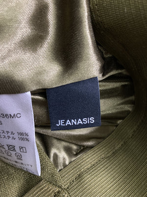 JEANASIS/ジーナシス/スラックス/パンツ/カーキ/S