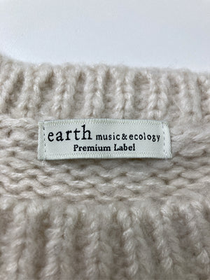 earth music&ecology/アースミュージックアンドエコロジー/ニット/セーター/トップス/アイボリー/F