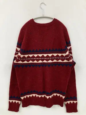 puritan/ピューリタン/ニット/セーター/トップス/レッド/XL