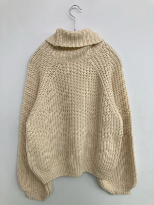 E hyphen world gallery peace/イーハイフンワールドギャラリーピース/ニット/セーター/トップス/アイボリー/F