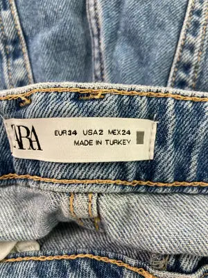 ZARA/ザラ/デニムパンツ/パンツ/ブルー/EUR 34/USA 2/MEX 24