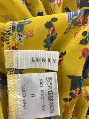 LOWRYS FARM/ローリーズファーム/Tシャツ/カットソー/トップス/イエロー/M