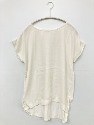 GANIEL/Tシャツ/カットソー/トップス/ホワイト/M