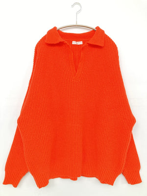Ressaca/レサカ/ニット/セーター/トップス/オレンジ/M