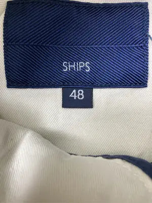 SHIPS/シップス/スラックス/パンツ/ネイビー/48