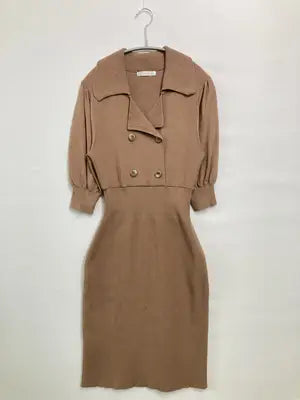 rienda/リエンダ/ワンピース/ワンピース/ドレス/ブラウン/S