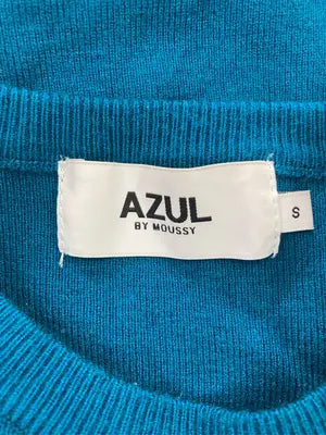 AZUL by MOUSSY/アズールバイマウジー/ニット/セーター/トップス/ブルー/S