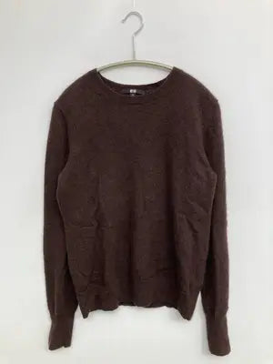 UNIQLO/ユニクロ/ニット/セーター/トップス/ブラウン/M