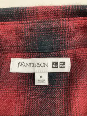UNIQLO JW Anderson/ユニクロジェイダブリューアンダーソン/シャツ/ブラウス/トップス/レッド/XL