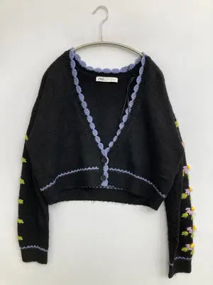 ZARA/ザラ/カーディガン/ボレロ/トップス/ブラック/M