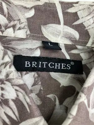 BRITCHES/シャツ/ブラウス/トップス/ブラウン/L