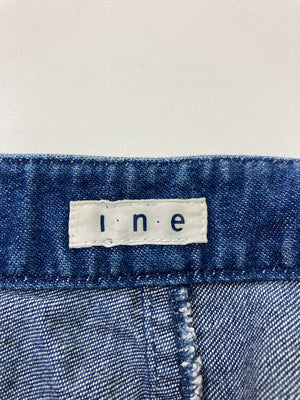 i.n.e/アイエヌイー/デニムスカート/スカート/ブルー/2