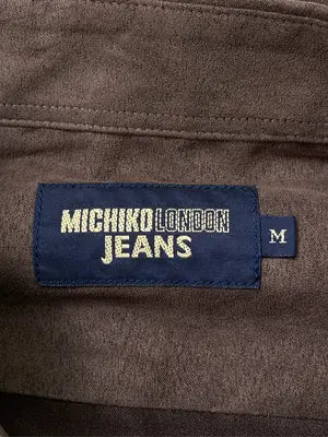 MICHIKO LONDON JEANS/ミチコロンドンジーンズ/シャツ/ブラウス/トップス/ブラウン/M