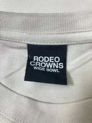 RODEO CROWNS/ロデオクラウンズ/Tシャツ/カットソー/トップス/ホワイト/L