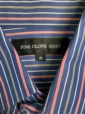 FINE CLOTH SHIRT/シャツ/ブラウス/トップス/ネイビー/S