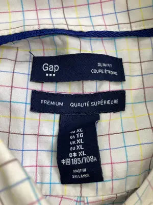 GAP/ギャップ/シャツ/ブラウス/トップス/ホワイト/XL