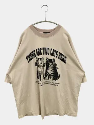 Tシャツ/カットソー/トップス/ベージュ