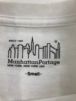 Manhattan Portage/マンハッタンポーテージ/Tシャツ/カットソー/トップス/ホワイト/Small