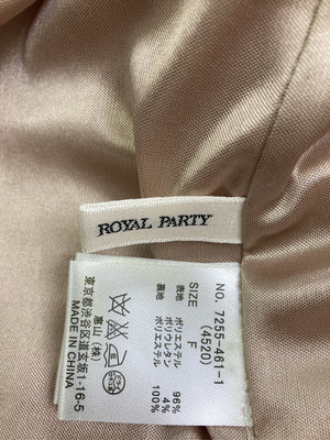 ROYAL PARTY/ロイヤルパーティー/ワンピース/ワンピース/ドレス/ベージュ/F