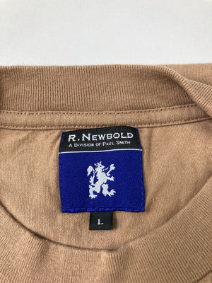 R.NEWBOLD/アールニューボールド/Tシャツ/カットソー/トップス/オレンジ/L