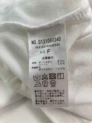 one after another NICE CLAUP/ワンアフターアナザーナイスクラップ/Tシャツ/カットソー/トップス/ホワイト/F