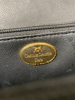 Castinne Renette/ハンドバッグ/バッグ/ネイビー