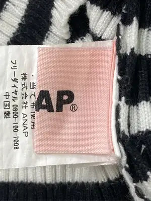 ANAP/アナップ/ニット/セーター/トップス/ブラック/F