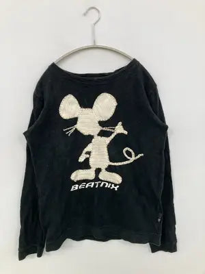 LISTEN HEARTREAT/Tシャツ/カットソー/トップス/ブラック